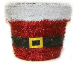 3D Santa or Snowman Bucket 12" H (sold individually)