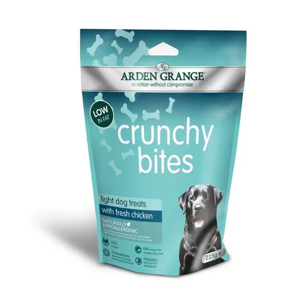 Arden Grange Crunchy Bites Light 225g - Case of 10 (BBD 16/09/24)