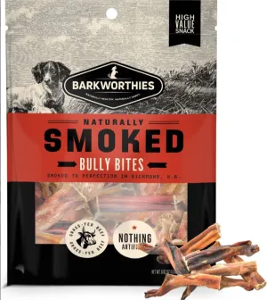 Barkworthies 5 oz. Smoked Bully Bites For Dogs