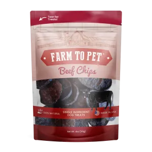 Beef Chips for Dogs