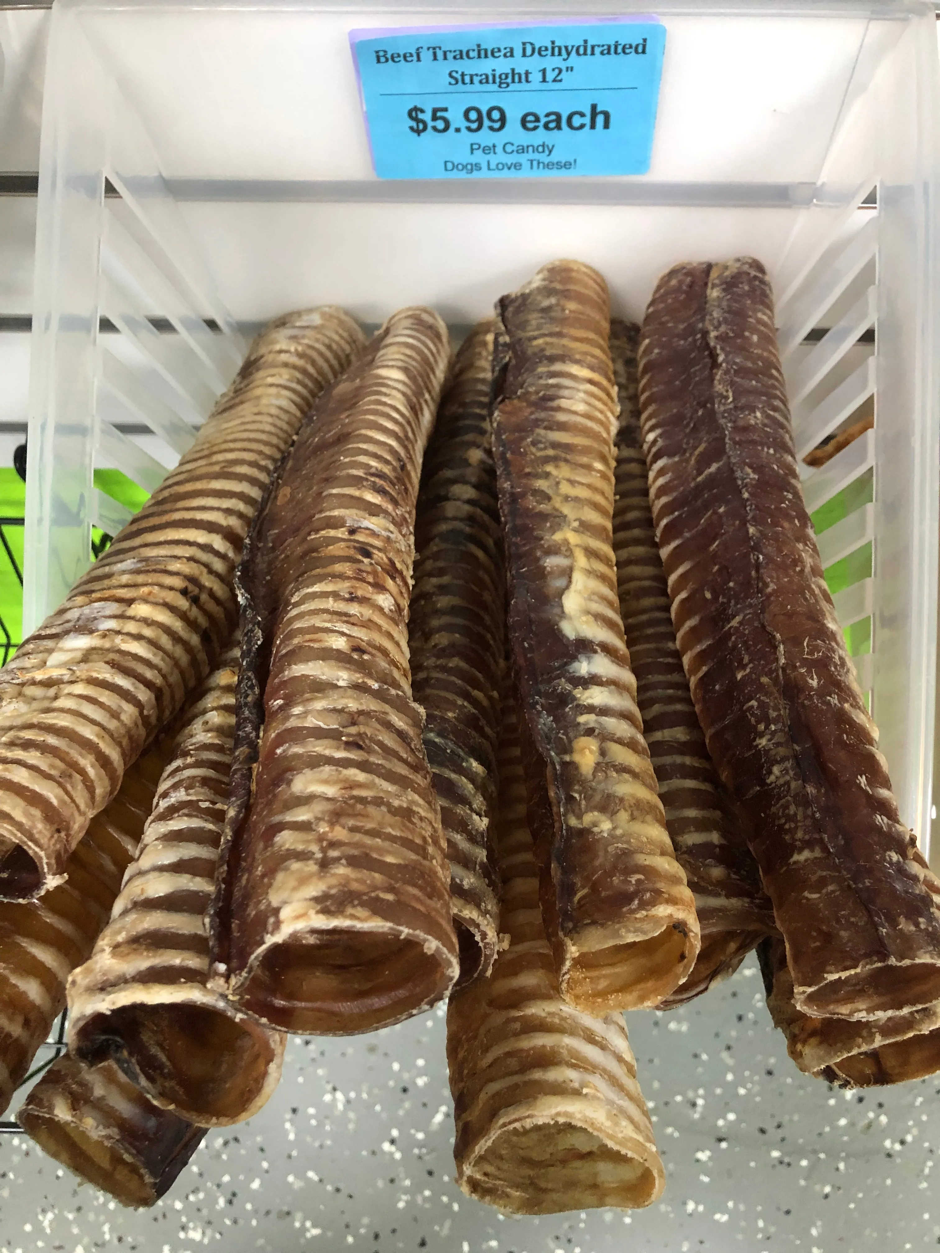 Beef Trachea **Pet Candy** Dehydrated Treat