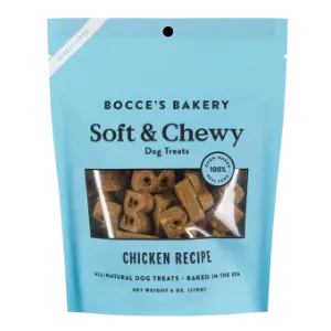 Bocce's Bakery Basic Soft & Chewy Chicken Wheat Free Dog Treats 6 oz