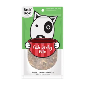 Bok Bok Dog Treats Fish Jerky Bite 50g