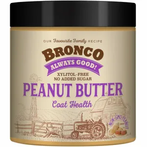 Bronco Peanut Butter Coat Health Dog Treat 250g