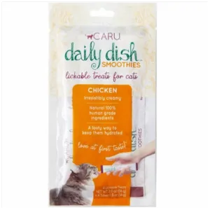 Caru Daily Dish Smoothie Chicken Lickable Cat Treats, 2 oz