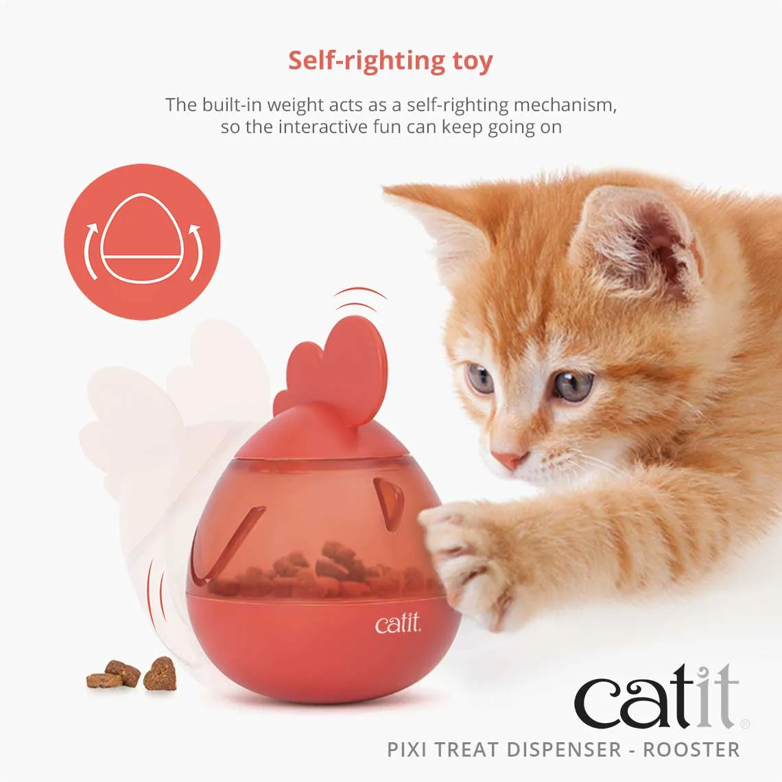 Catit Pixi Treat Dispenser Rooster