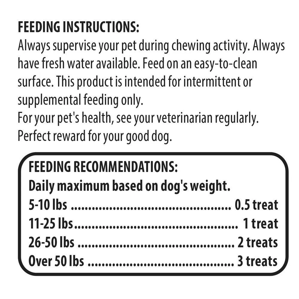 Chicken Flavor Dry Jerky Treats for Dogs 16 Oz