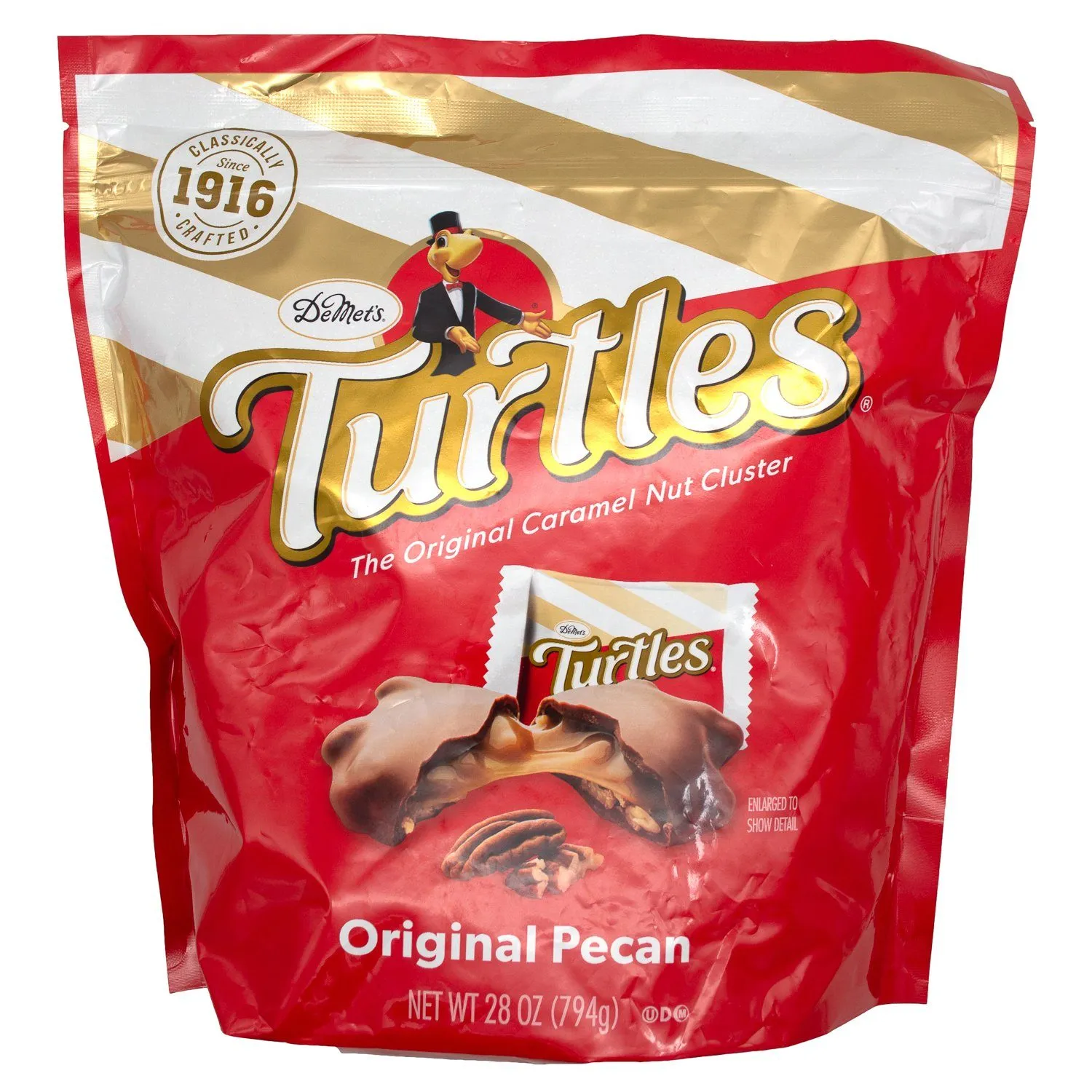 Demet's Turtles - The Original Caramel Nut Cluster