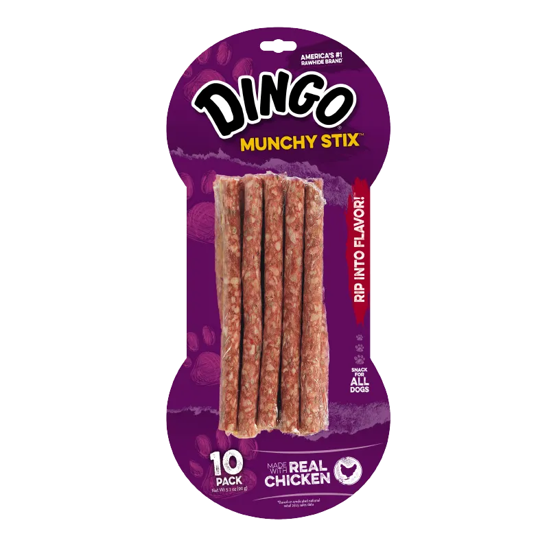 Dingo Munchy Stix 3.1oz 10pk