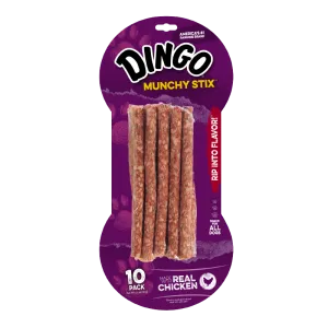 Dingo Munchy Stix 3.1oz 10pk