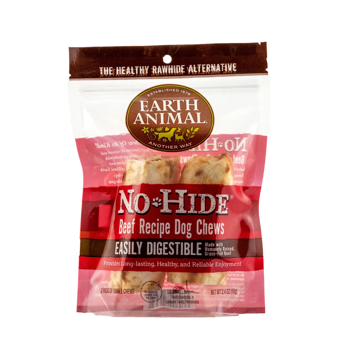 Earth Animal No-Hide Beef Roll Chews