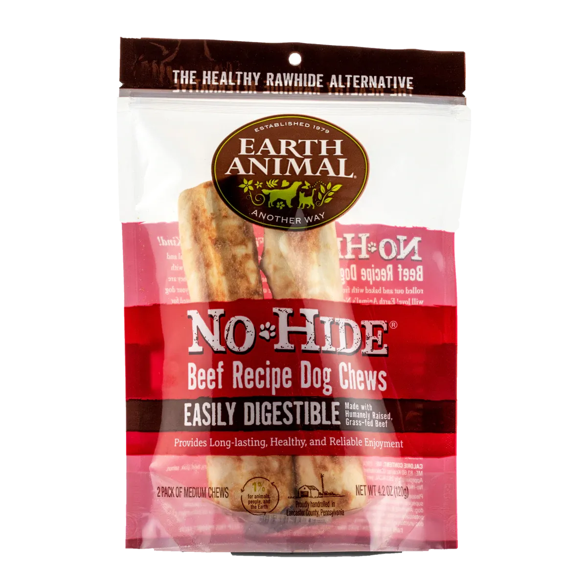 Earth Animal No-Hide Beef Roll Chews