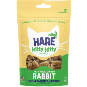 Etta Says Hare Kitty Kitty Freeze Dried Rabbit Cat Treats, 0.75 oz