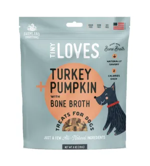 Farmland Traditions Tiny Loves Turkey & Sweet Potato Jerky Bites 170g