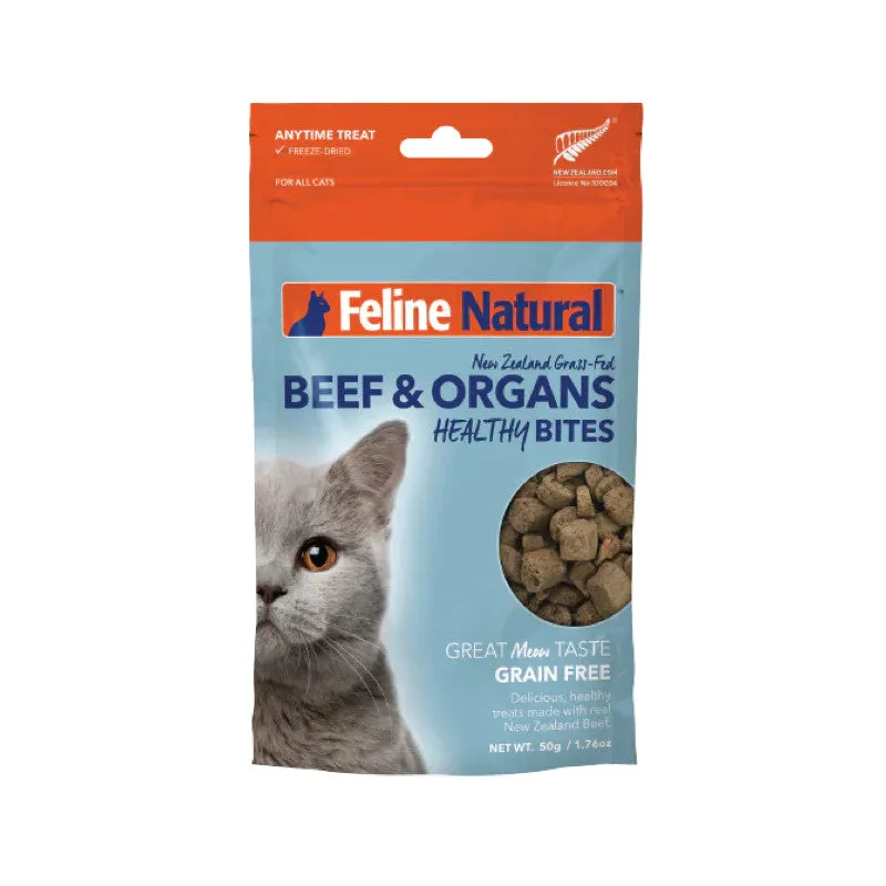 Feline Natural Beef & Organs Healthy Bites 1.76oz