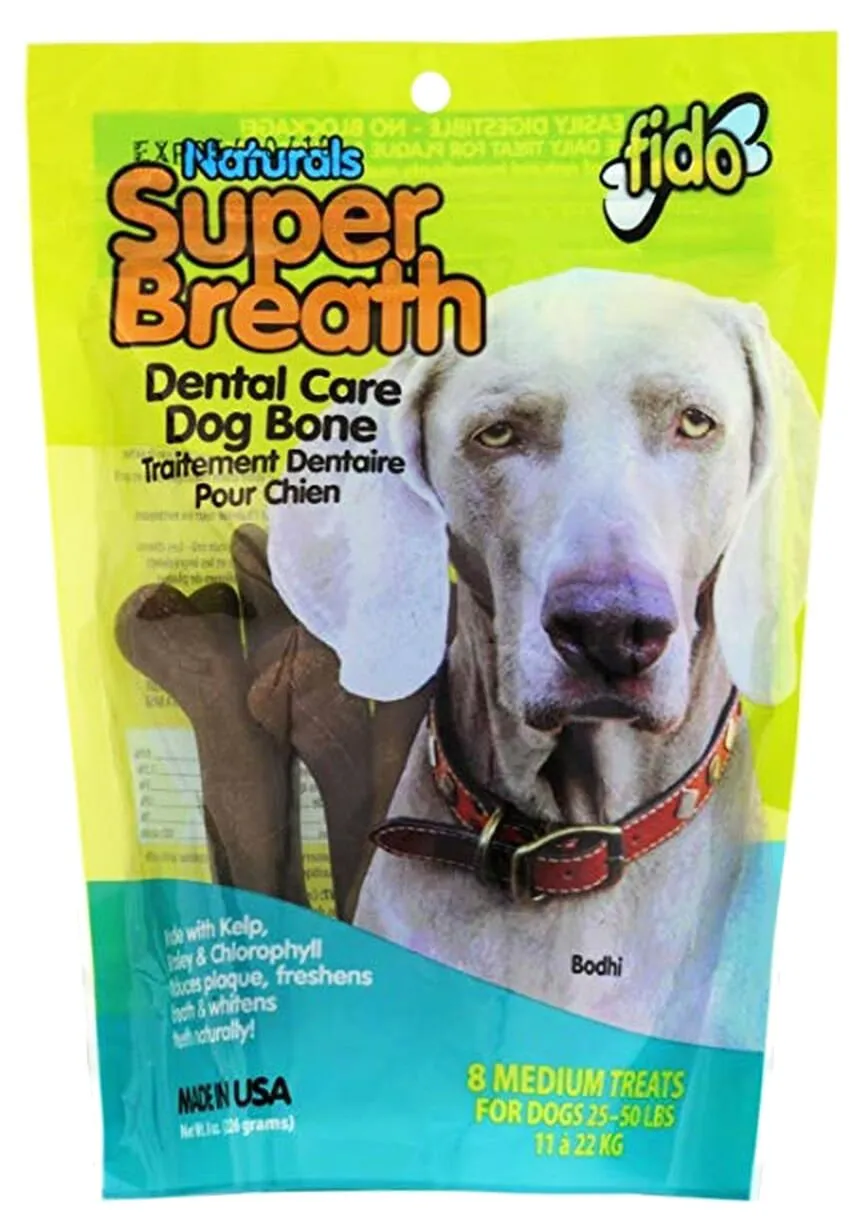 Fido Superbreath Naturals Dental Care Treats