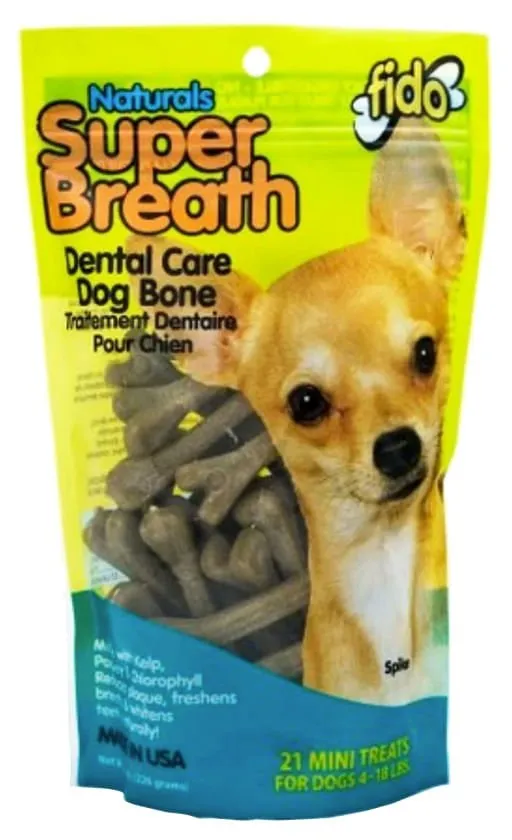 Fido Superbreath Naturals Dental Care Treats