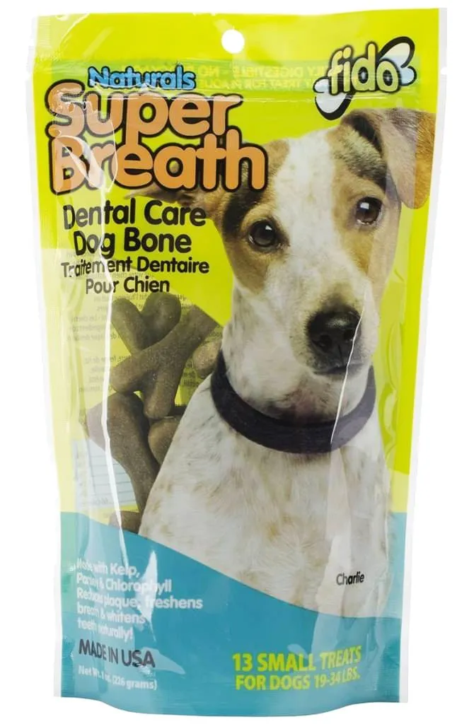 Fido Superbreath Naturals Dental Care Treats