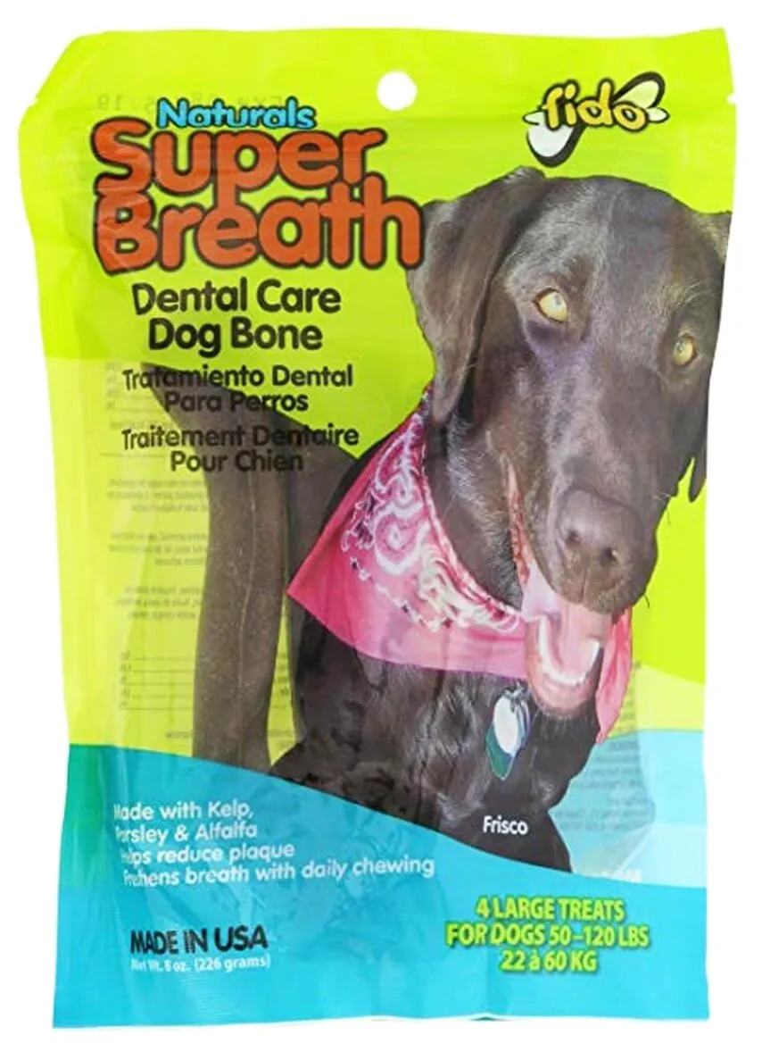 Fido Superbreath Naturals Dental Care Treats