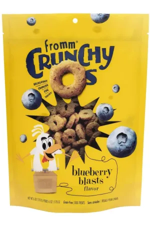 Fromm Crunchy O's Blueberry Blasts Flavor Treats