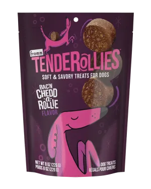 Fromm Tenderollies Bac'n Chedd-a-Rollie Dog Treats 8oz