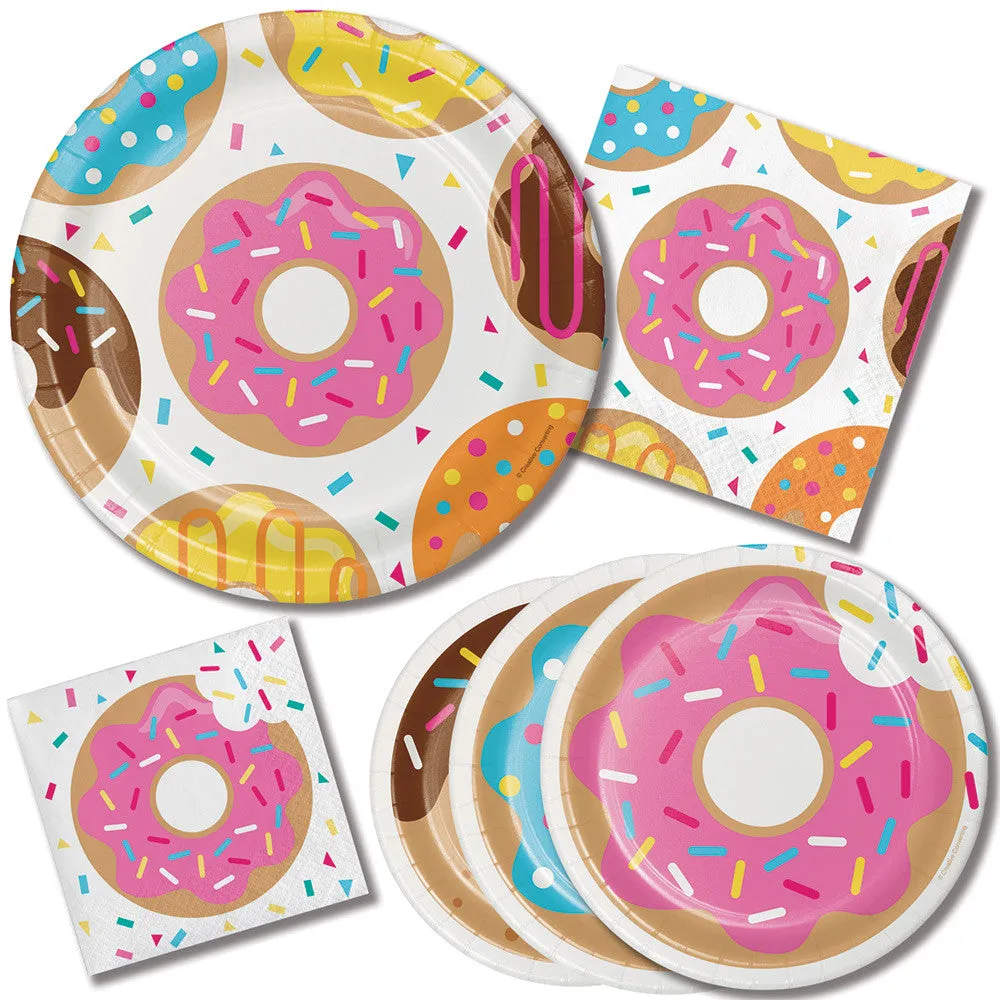 Fun Donut Party Favor Boxes