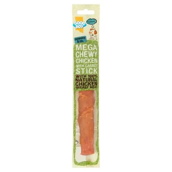 Good Boy Chicken & Carrot Mega Stick 100g - Case of 14