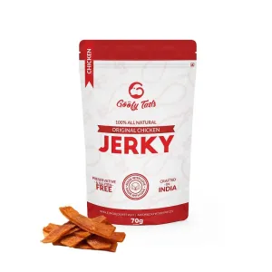 Goofy Tails Original Chicken Jerky Dog Treats | Gluten Free Treats for Dogs (Chicken Jerky)