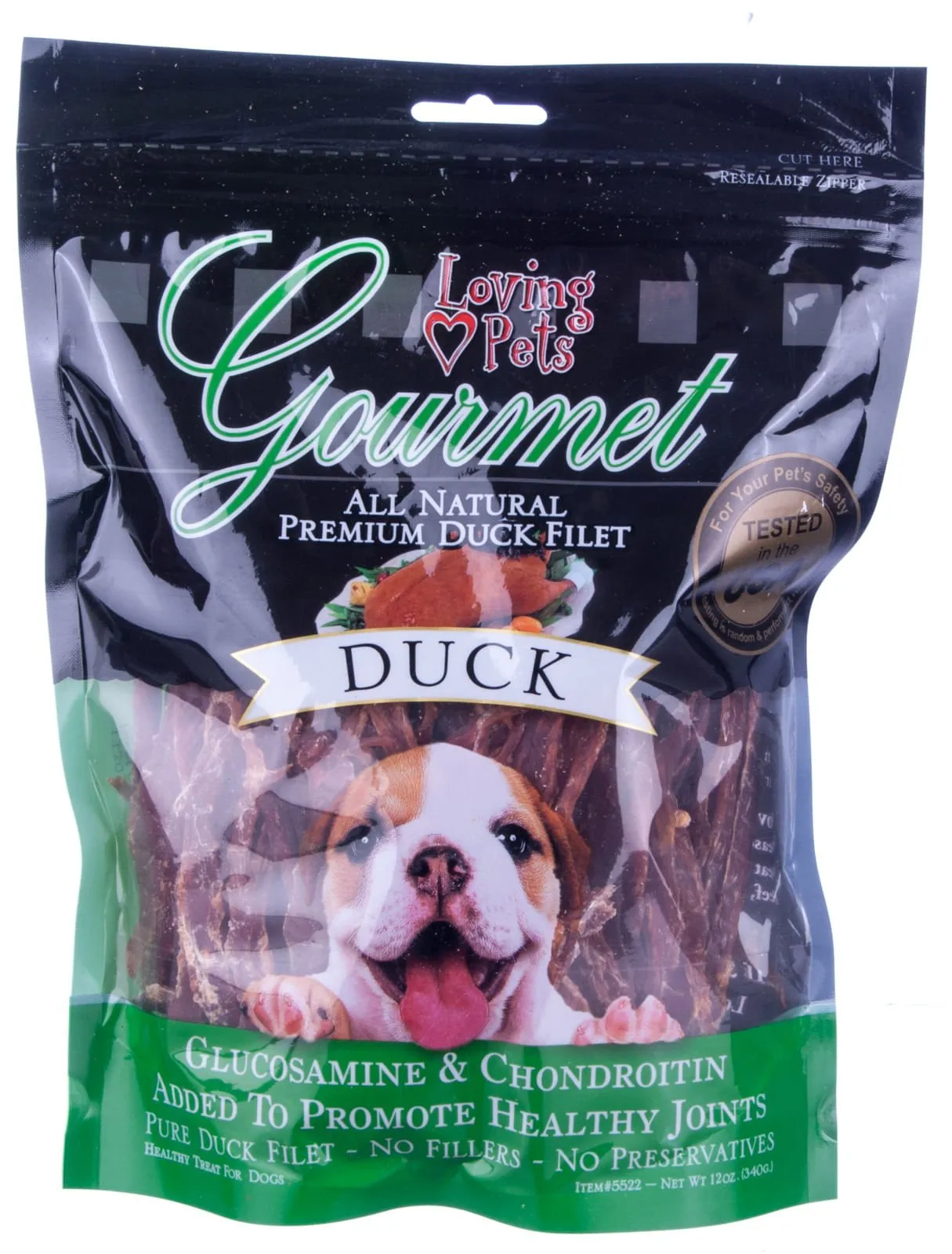 Gourmet All Natural Premium Duck Filet Dog Treats