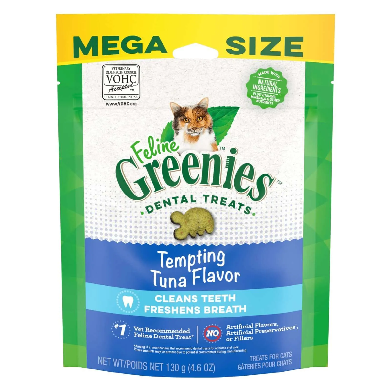 Greenies Cat Treat Tuna 130g