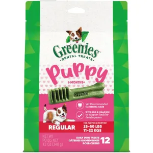 Greenies Dental Chew Puppy 12oz