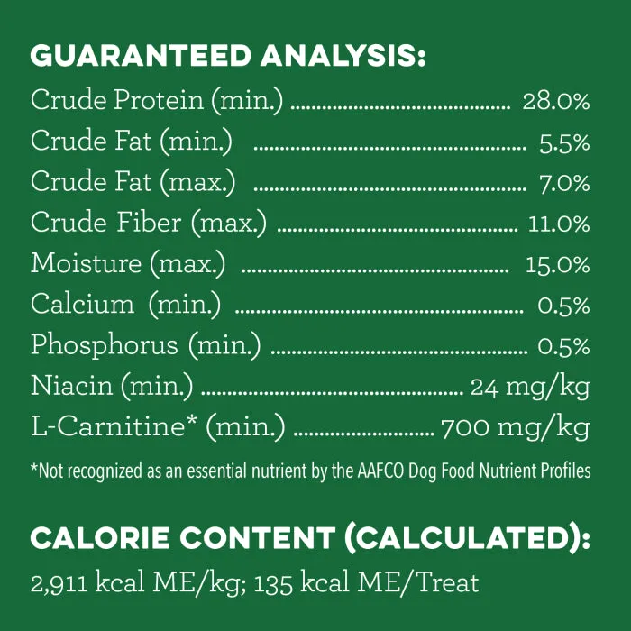 GREENIES Weight Management Large Dental Treats, 17 Count