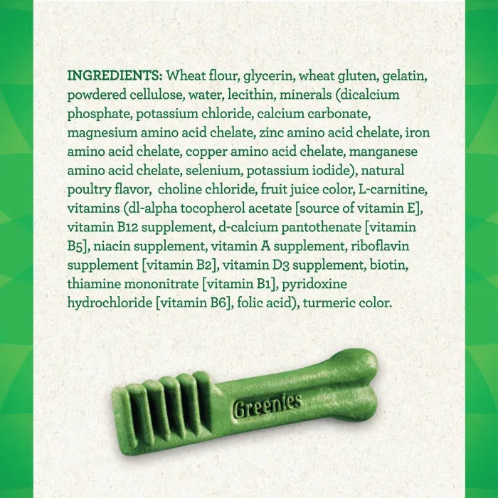 GREENIES Weight Management Petite Dental Treats, 45 Count