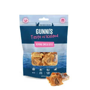 Gunnis Taste of Iceland Herring Omega Bites Cat Treats 42.5g