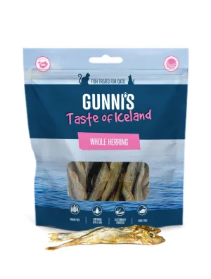 GUNNI'S Whole Herring Cat Treats 42.5g