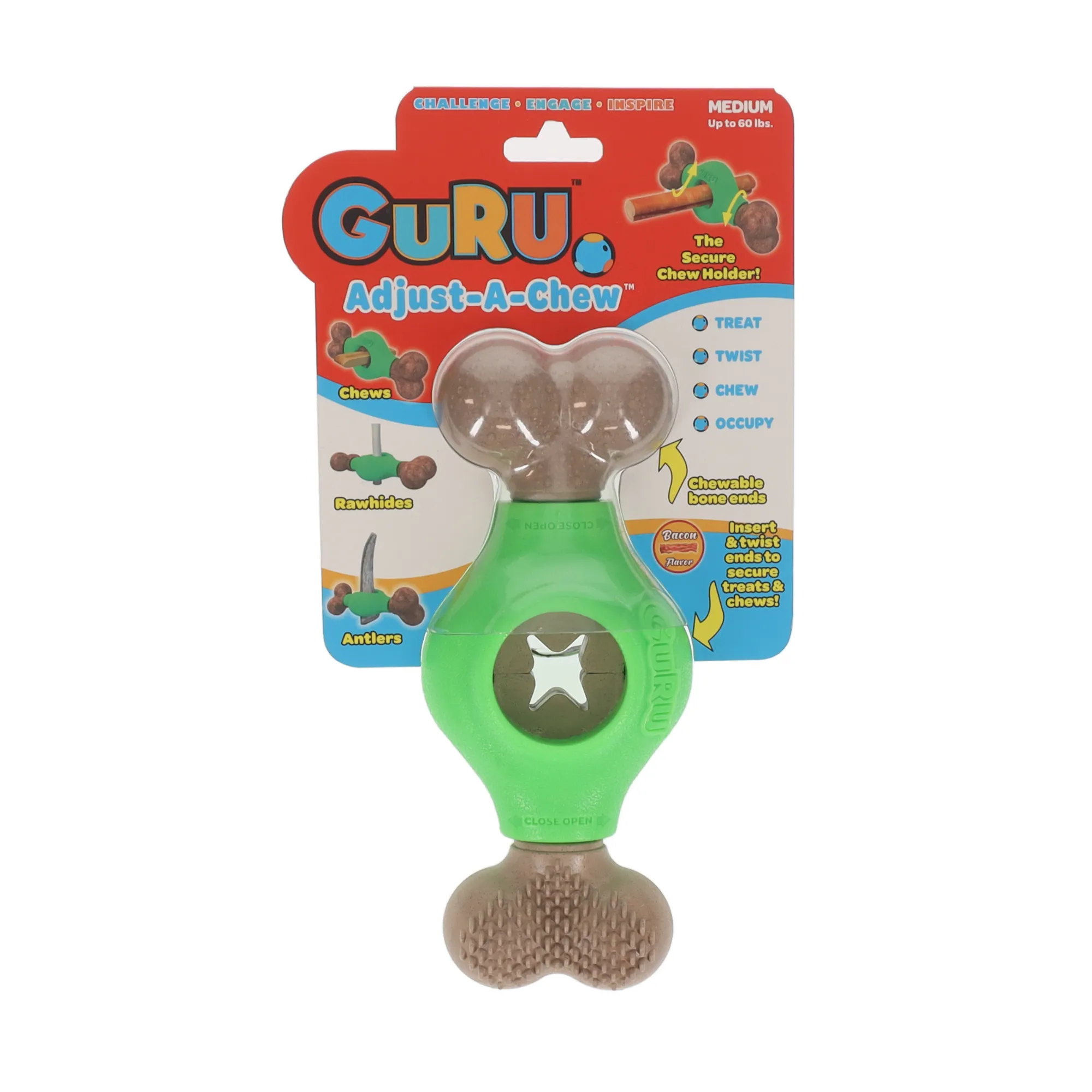 GURU Adjust-A-Chew Dog Toy Medium