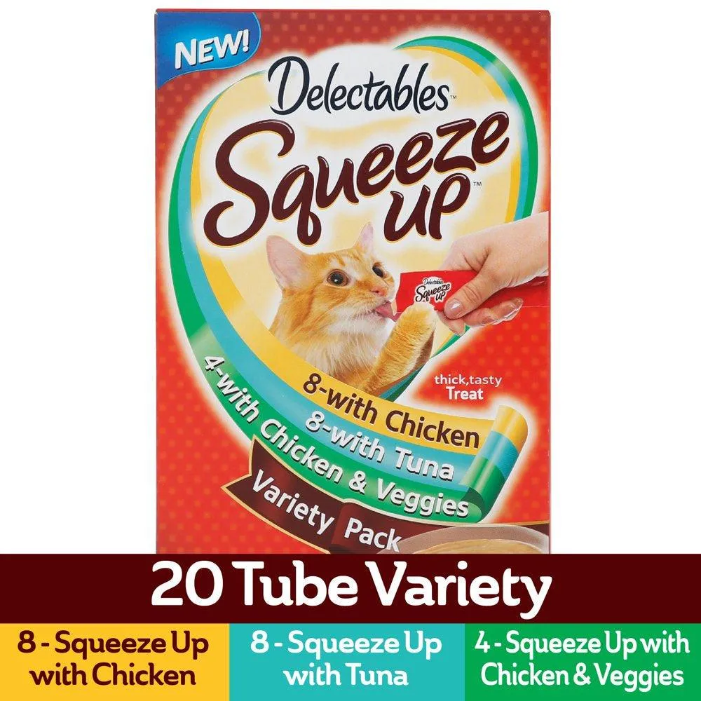 Hartz Squeeze Up Lickable Cat Treats