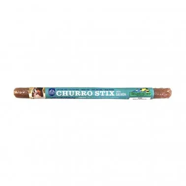 Himalayan Dog ChewChurro Salmon Flavored Dog Chew 10"