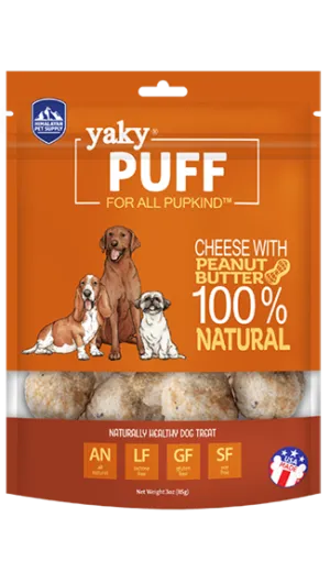 Himalayan Pet Supply: yakyPUFF Cheese with Peanut Butter