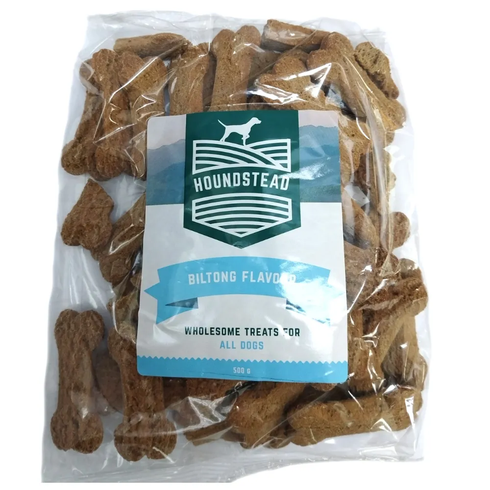 Houndstead Biltong Biscuits - 500g