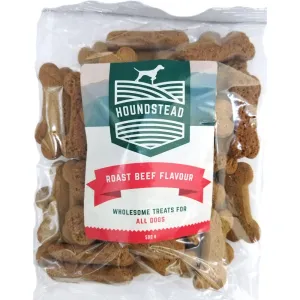 Houndstead Roast Beef Biscuits - 500g