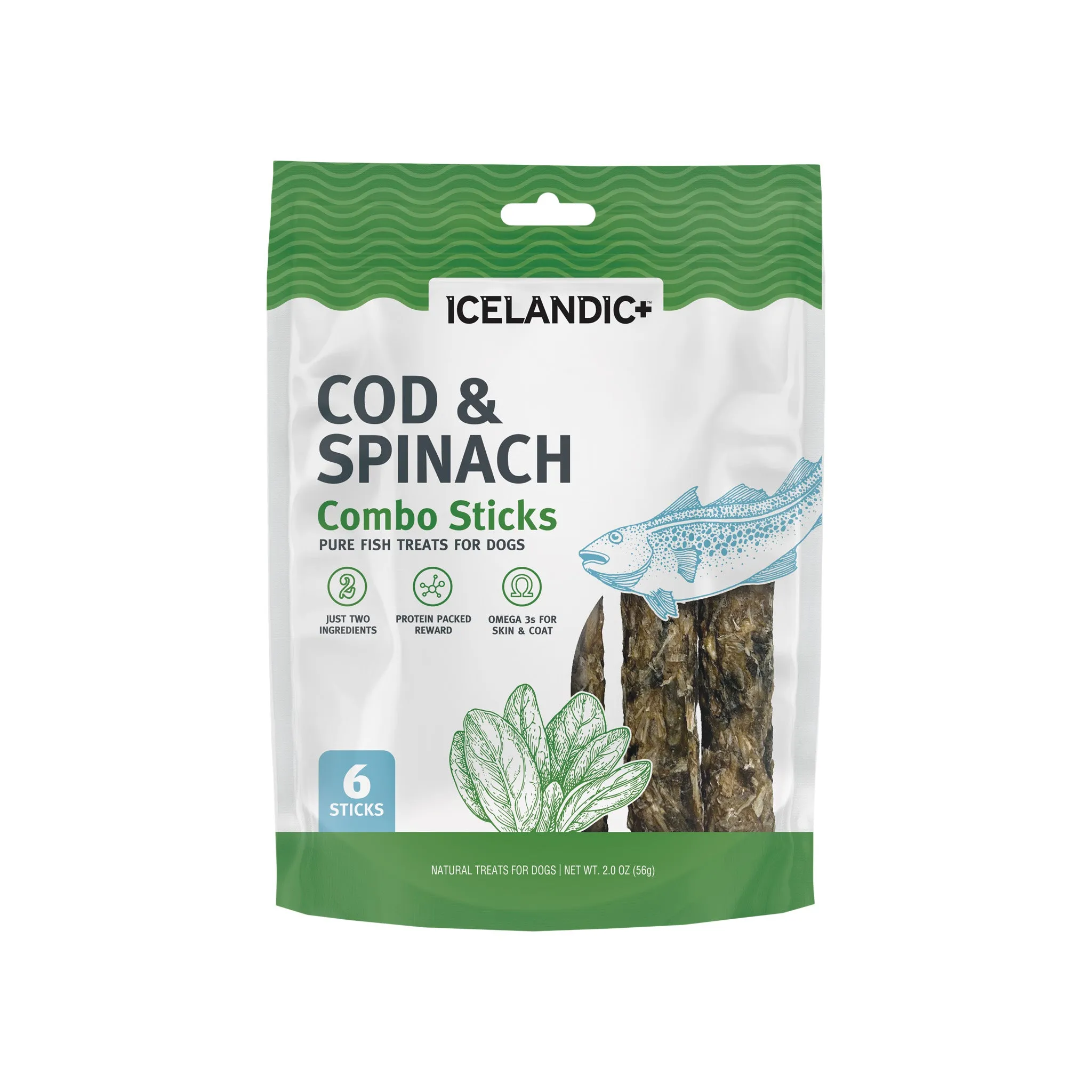 Icelandic  Combo Sticks Fish Dog Treats