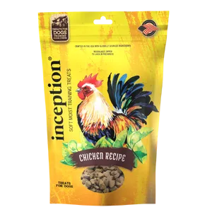 Inception Chicken Recipe Soft & Chewy Dog Treats 4 oz