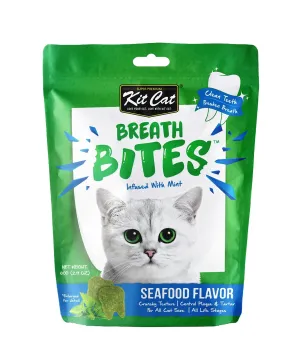 Kit Cat Breath Bites Cat Treat Seafood 60g