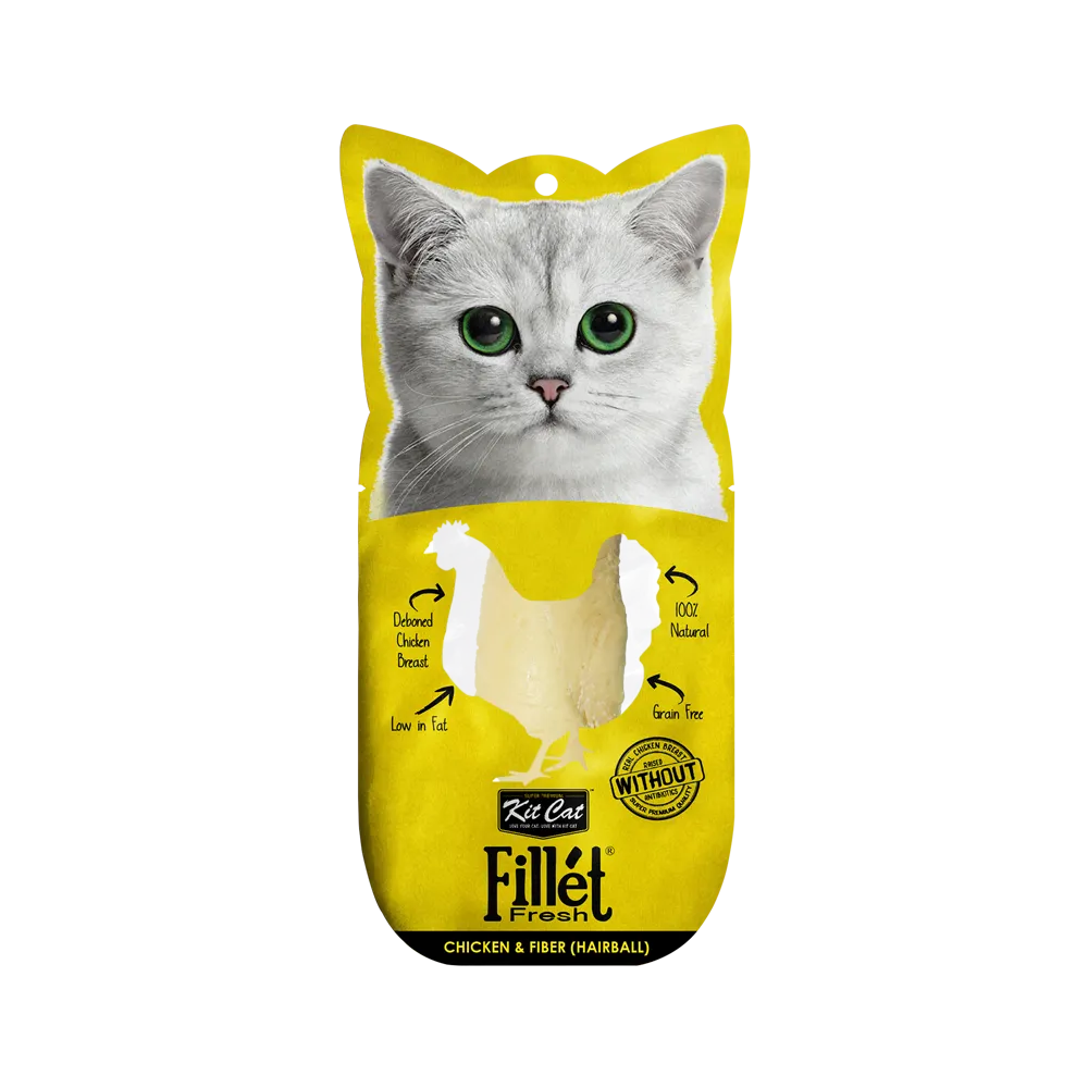 KitCat Fillet Fresh Chicken and Fiber 30g