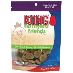 KONG Farmyard Friends BBQ Chicken Dog Treats