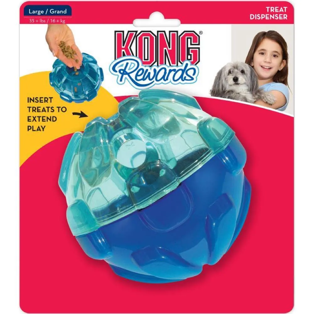 KONG Rewards Ball Treat Dispensing Dog Toy