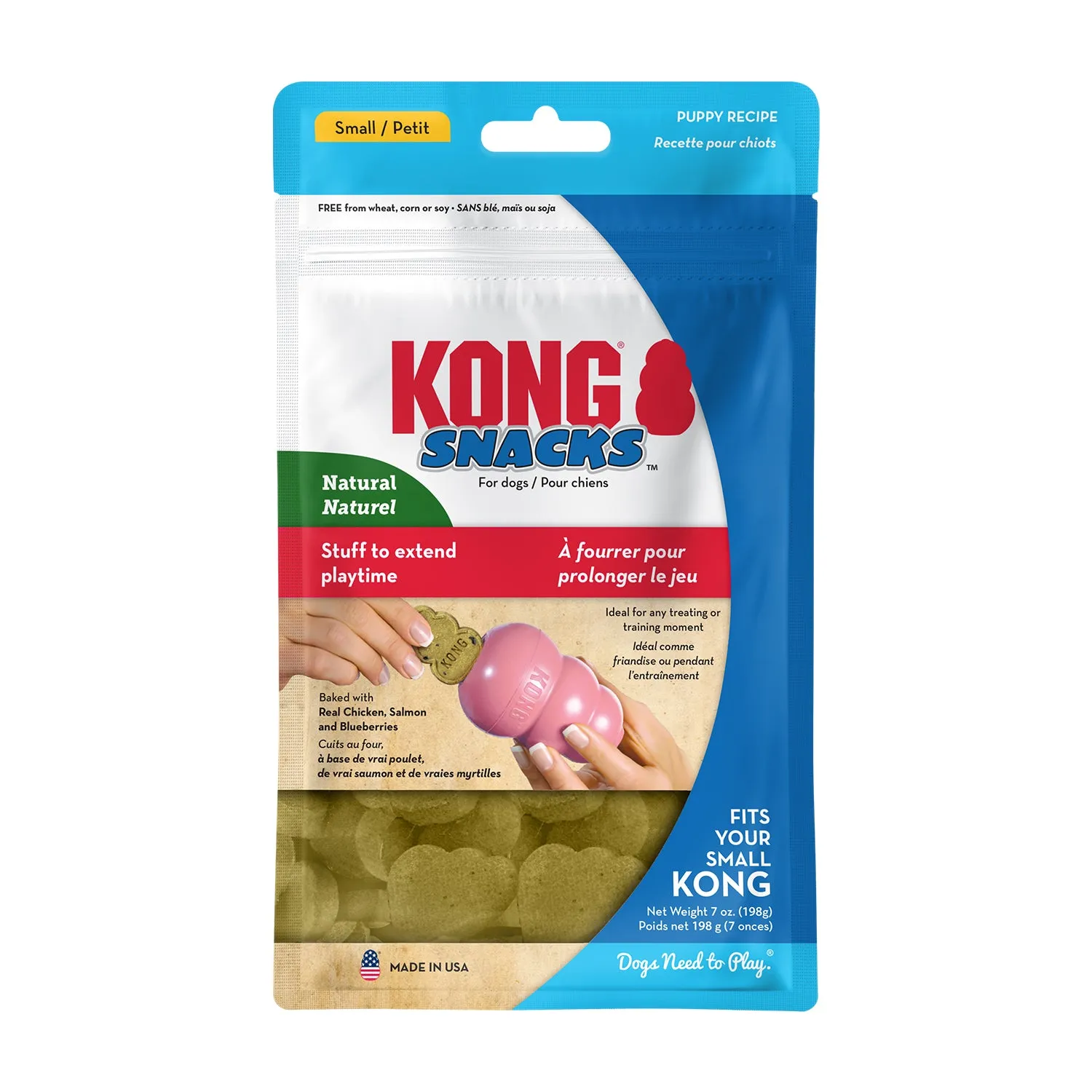 KONG StuffN Snacks Puppy Dog Treat