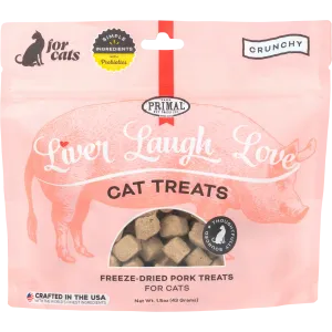 Liver Laugh Love Freeze-Dried Treats for Cats <br> Pork Liver Recipe