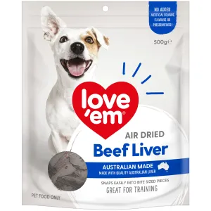 Love Em Beef Liver Dog Treats